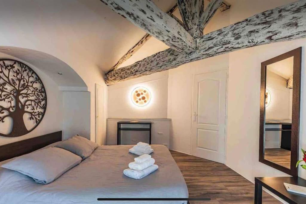 Appartement Cocooning, Climatise, Au Coeur D'أجان المظهر الخارجي الصورة